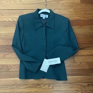 Nicole Taylor peplum style blazer